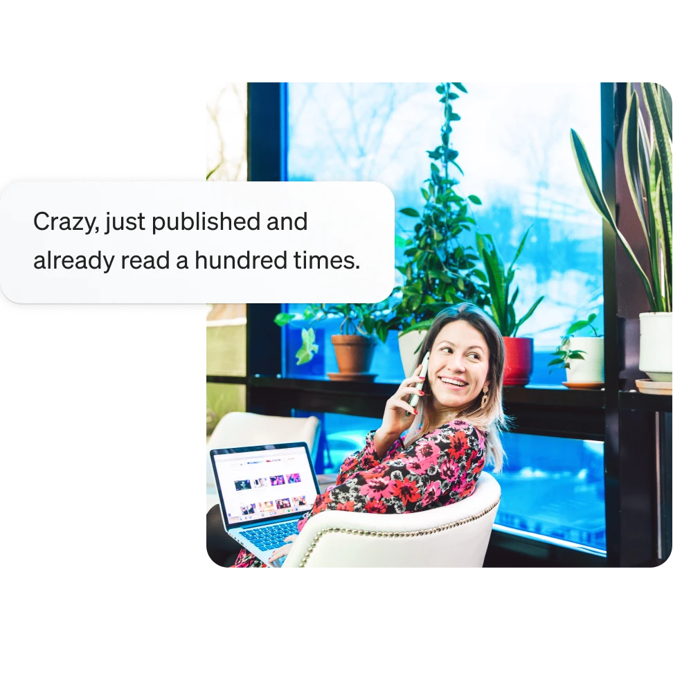 Live journeys and content